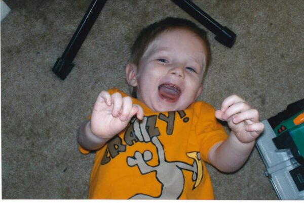 Ethan as a child