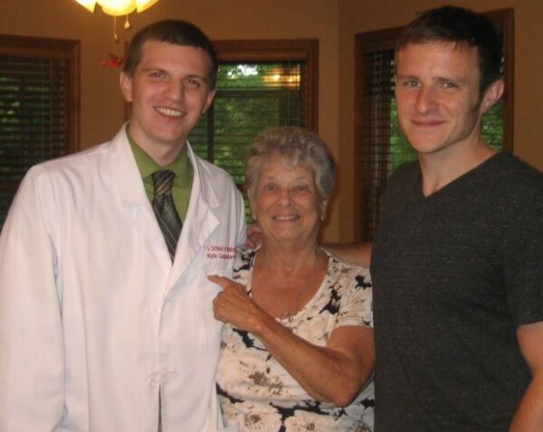 Kyle with family